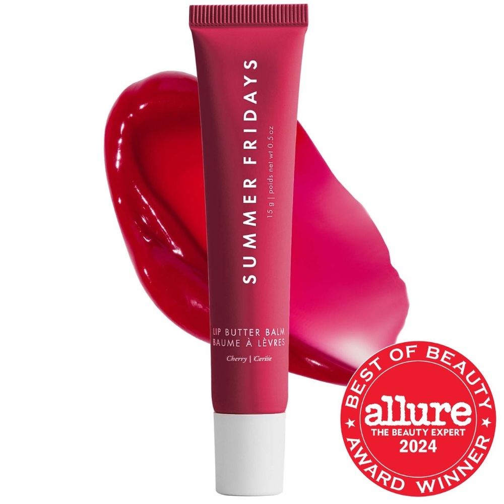 4/$30 Bundleđź’«Summer Fridays Cherry Lip Butter Balm Mini Size - Picture 2 of 4